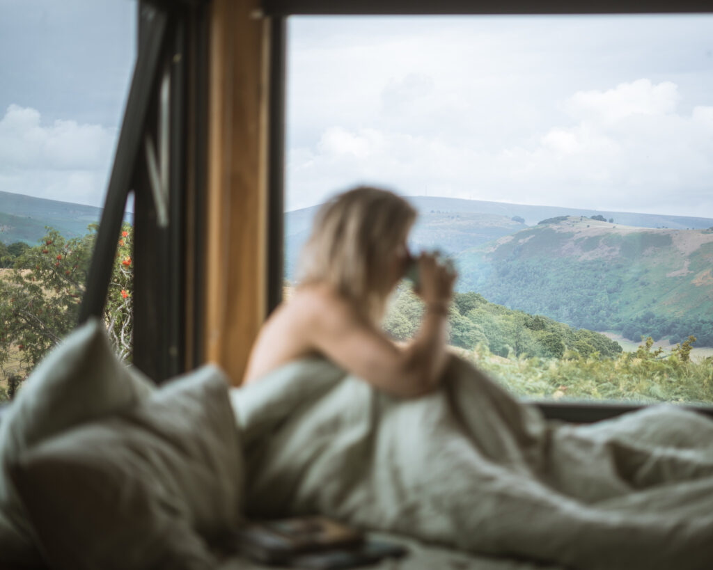 Beautiful views by Shacks off-grid cabins